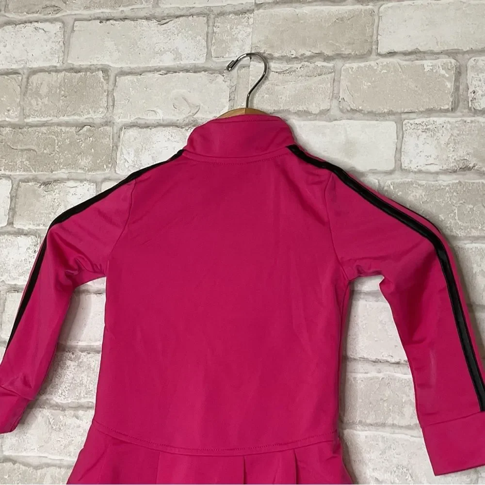 Adidas Kids Hot Pink & Black Track Jacket Size 3T